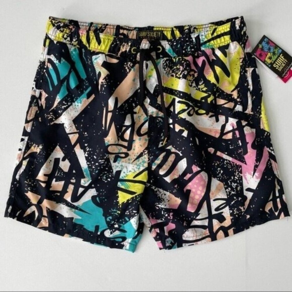 Surf Society Men’s Swim Trunks Size XL